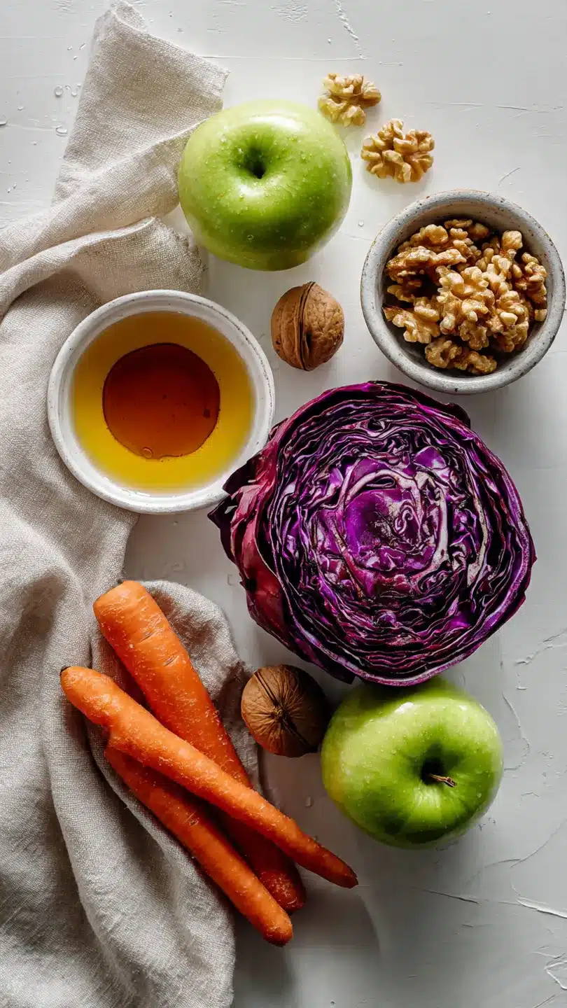 Gesunder Rotkohl-Slaw