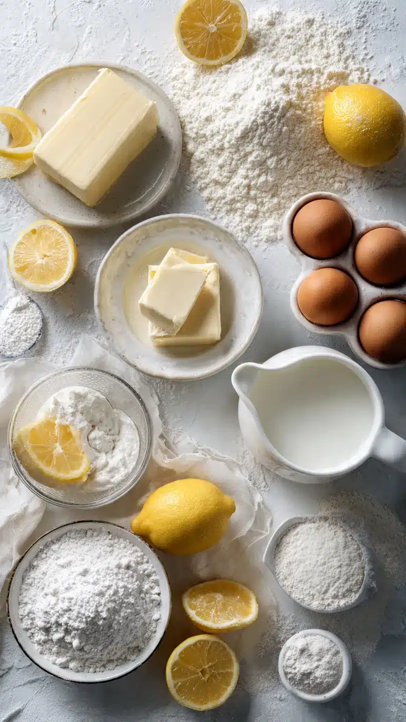 Italienisches Zitronencreme Kuchen Rezept