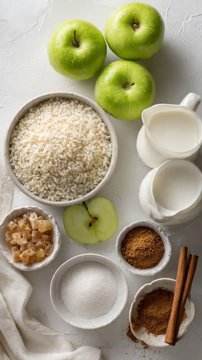 Babybrei: Apfel-Milchreisauflauf