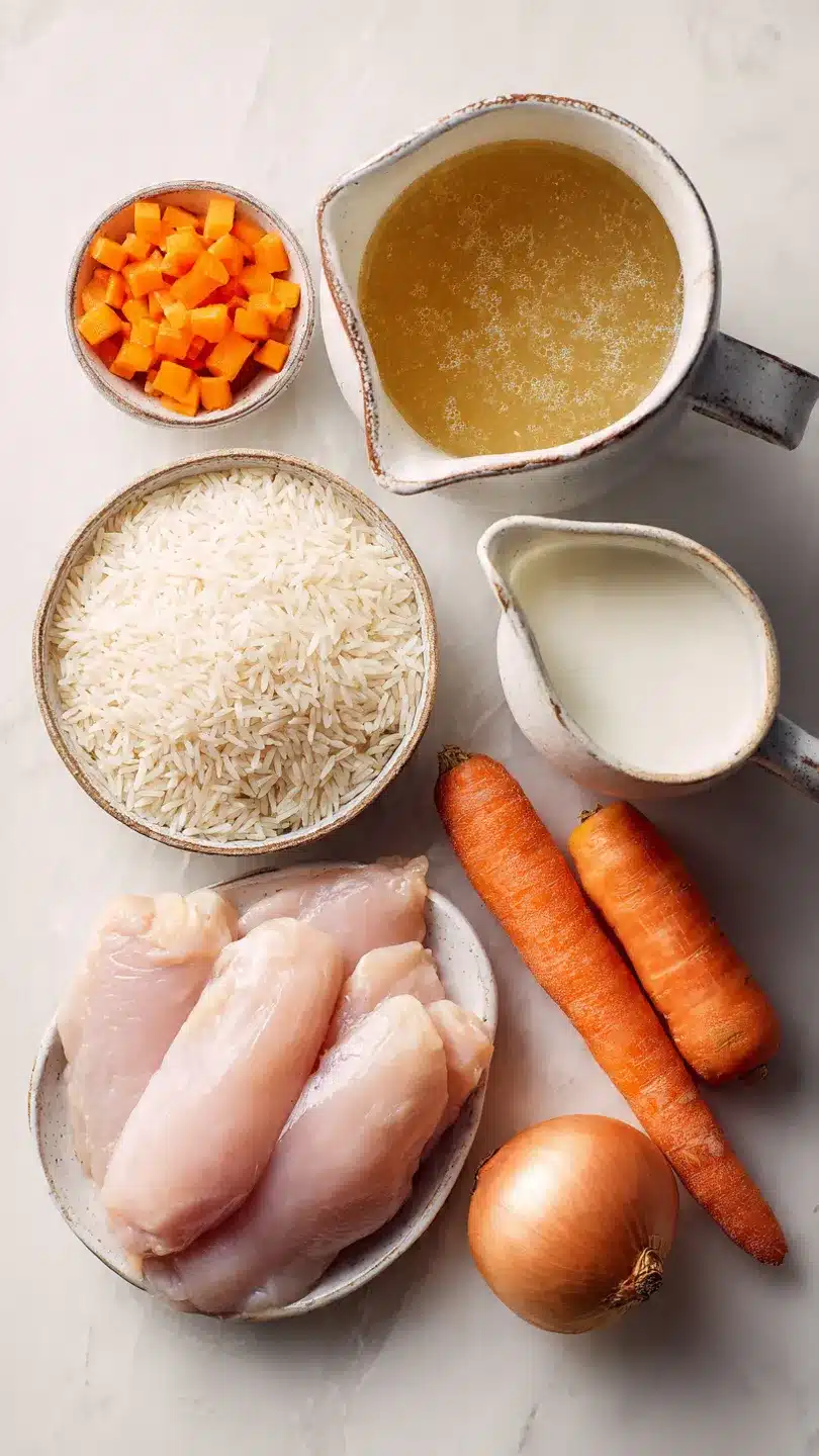 CREMIGE HÜHNER REIS SUPPE