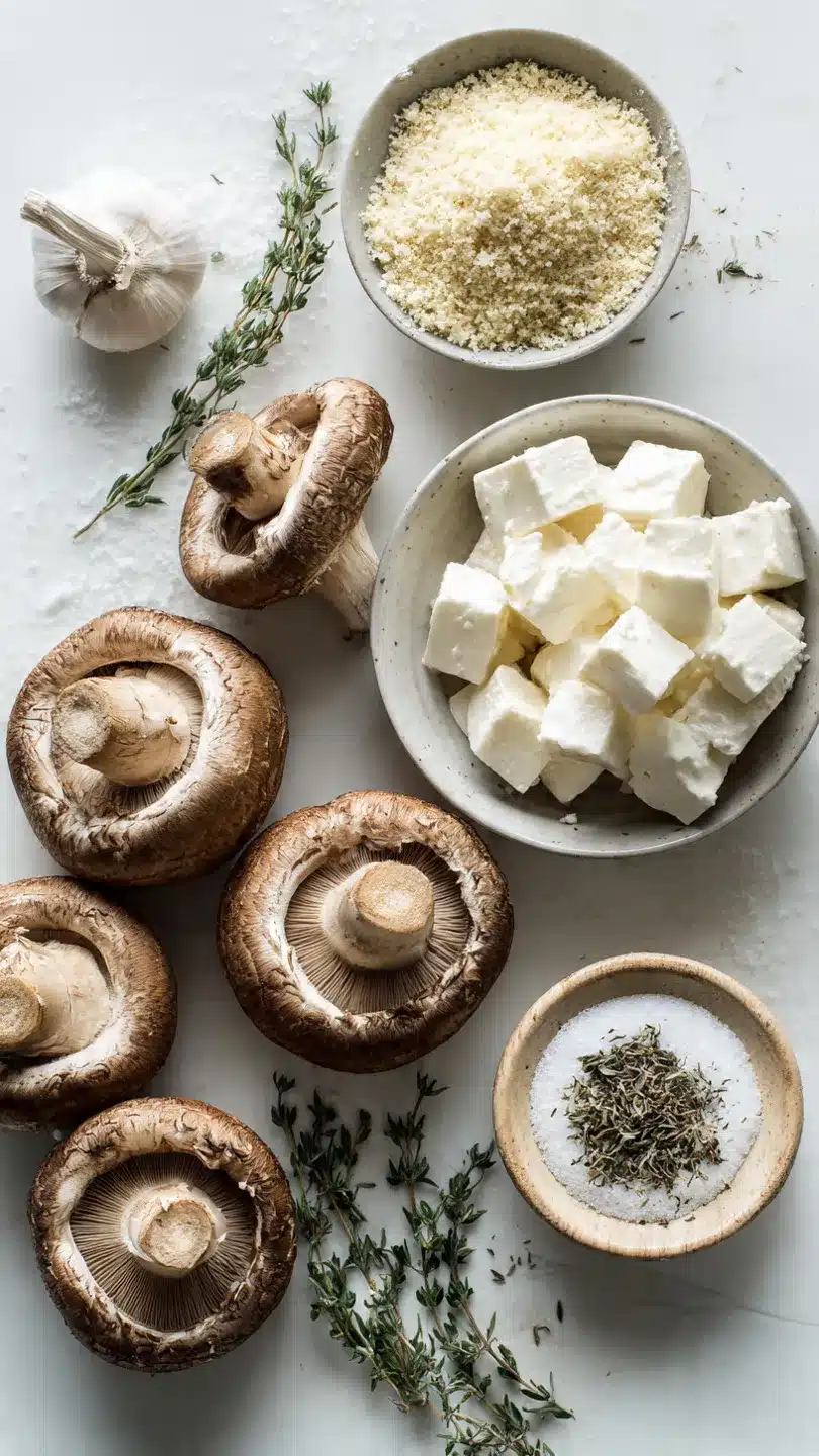 Air Fryer Gefüllte Champignons