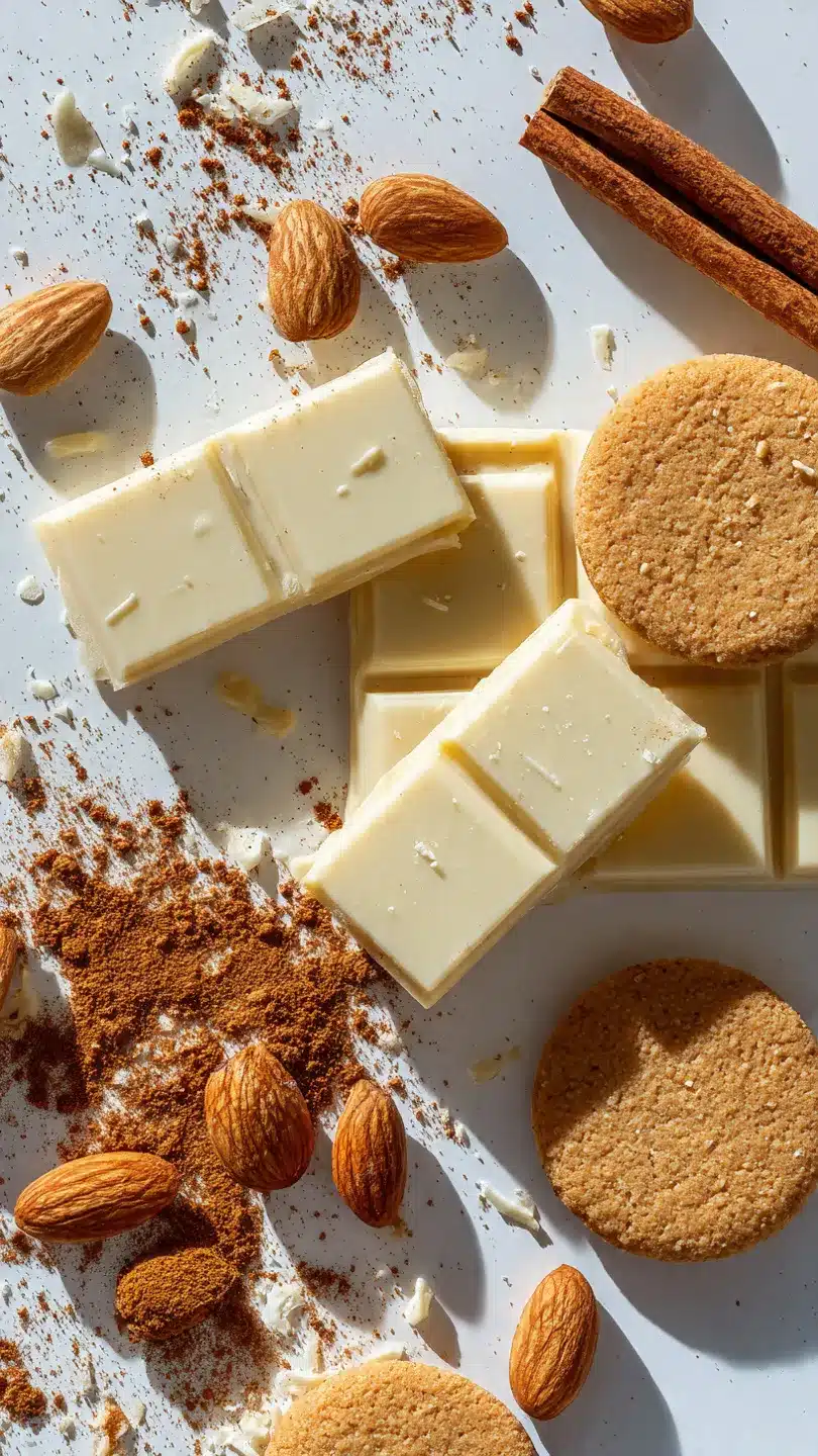 Weiße Spekulatius-Crossies