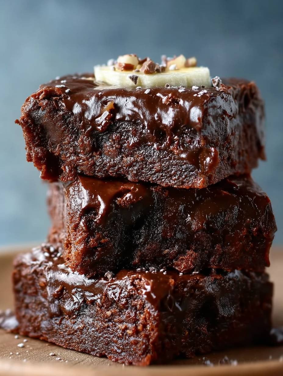 Bananen Brownies Rezept: Fudgy & einfach – perfekt für überreife Bananen!
