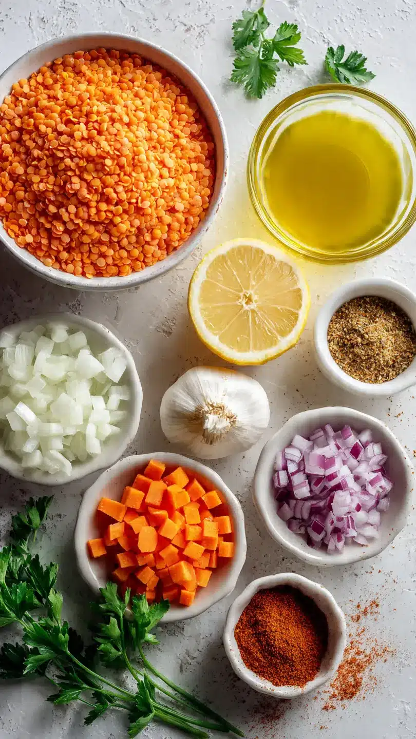 türkische rote Linsensuppe