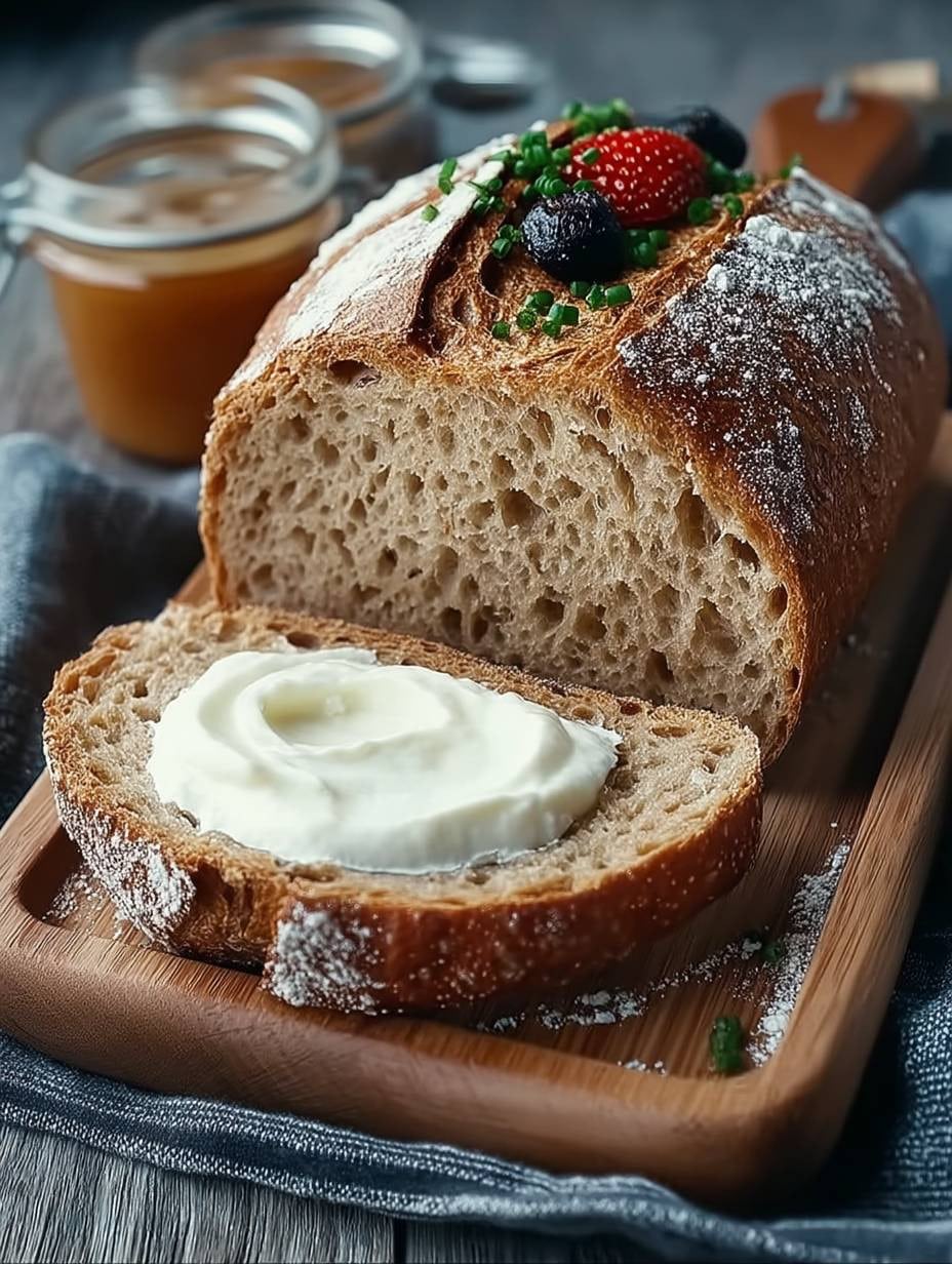 Dinkelbrot mit Joghurt Rezept: Einfach, Saftig & Gesund Selber Backen