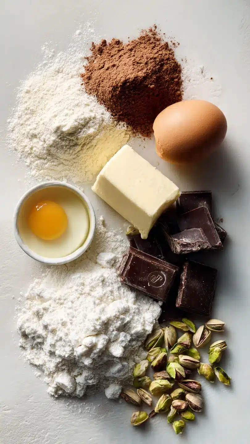 Saftige Schoko-Pistazien-Kekse