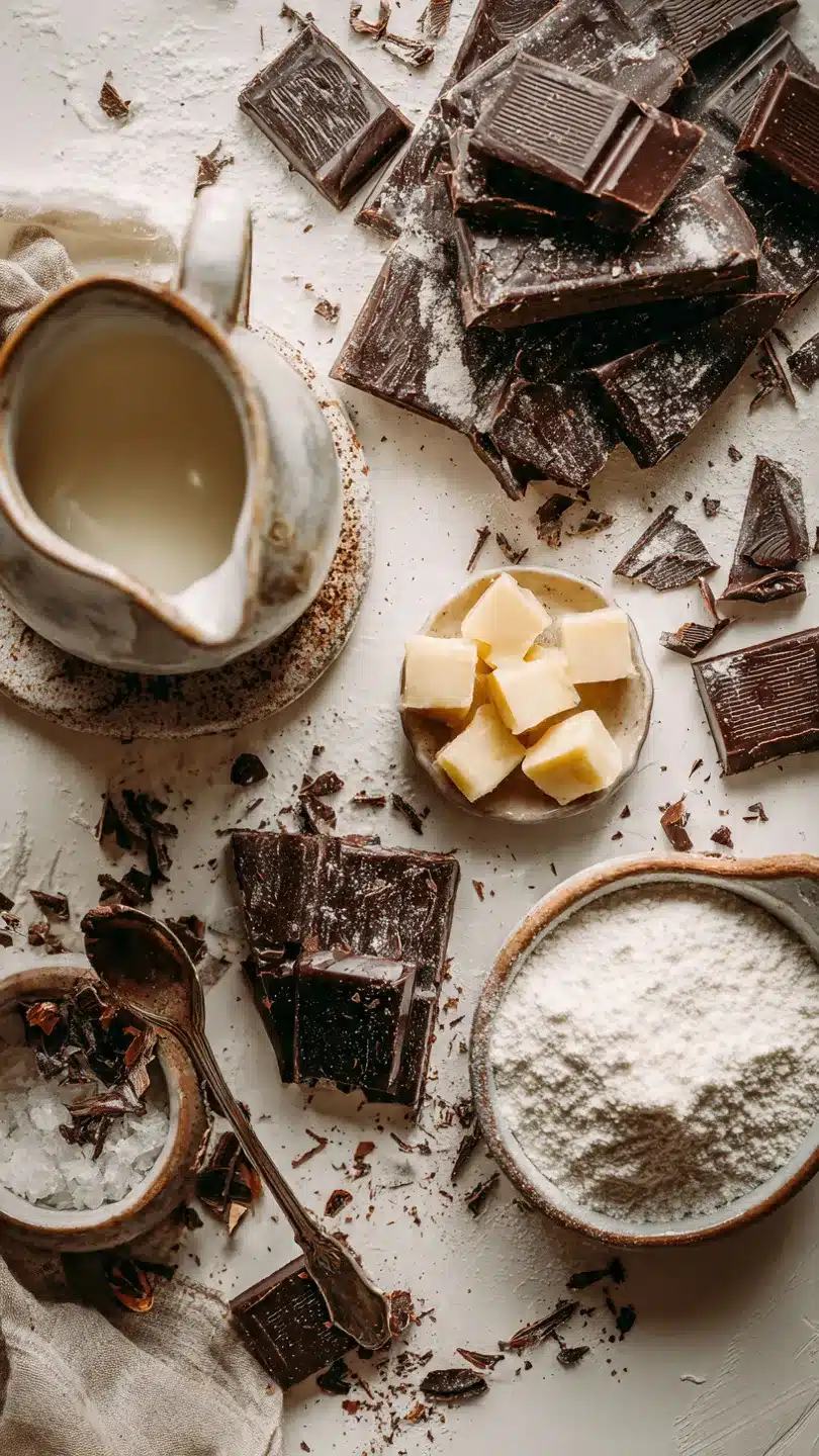 NOUGAT MOUSSE einfaches Dessert im Glas