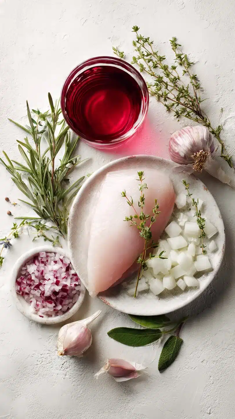 Weihnachtsbraten mit Rotweinsoße