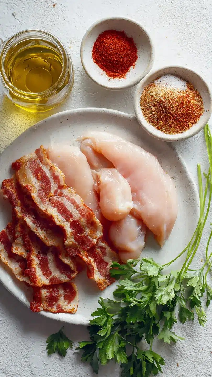 Bacon-Wrapped Hähnchenbrust