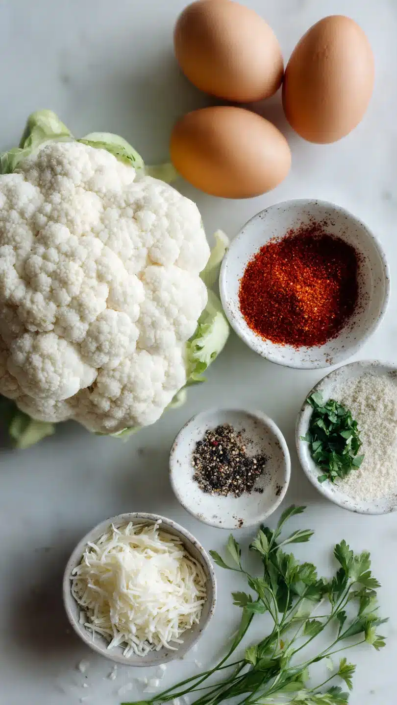 Low Carb Blumenkohl Frikadellen