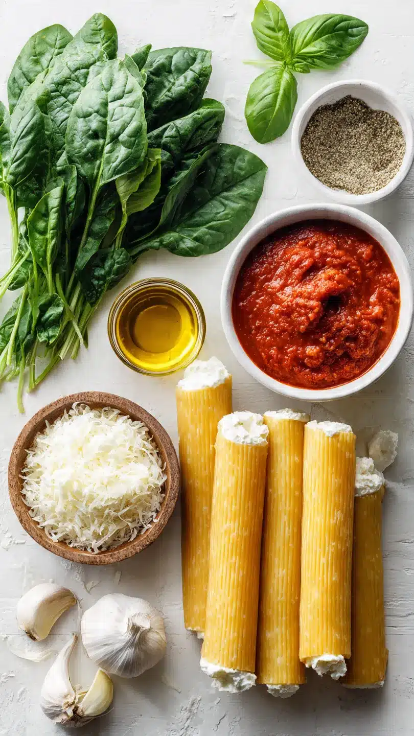 CANNELLONI REZEPT mit Spinat und Ricotta