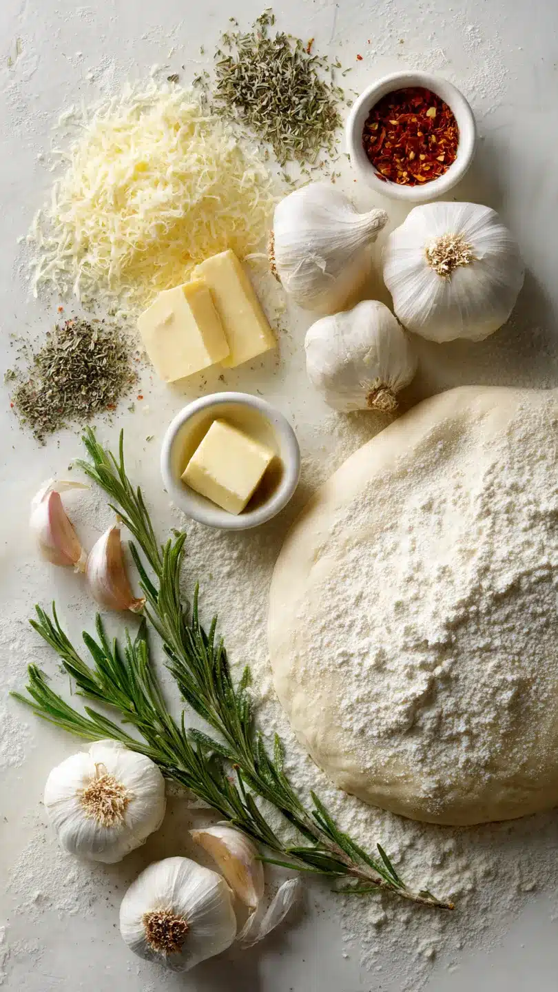 Schnelles Rezept für köstliche Knoblauchstangen