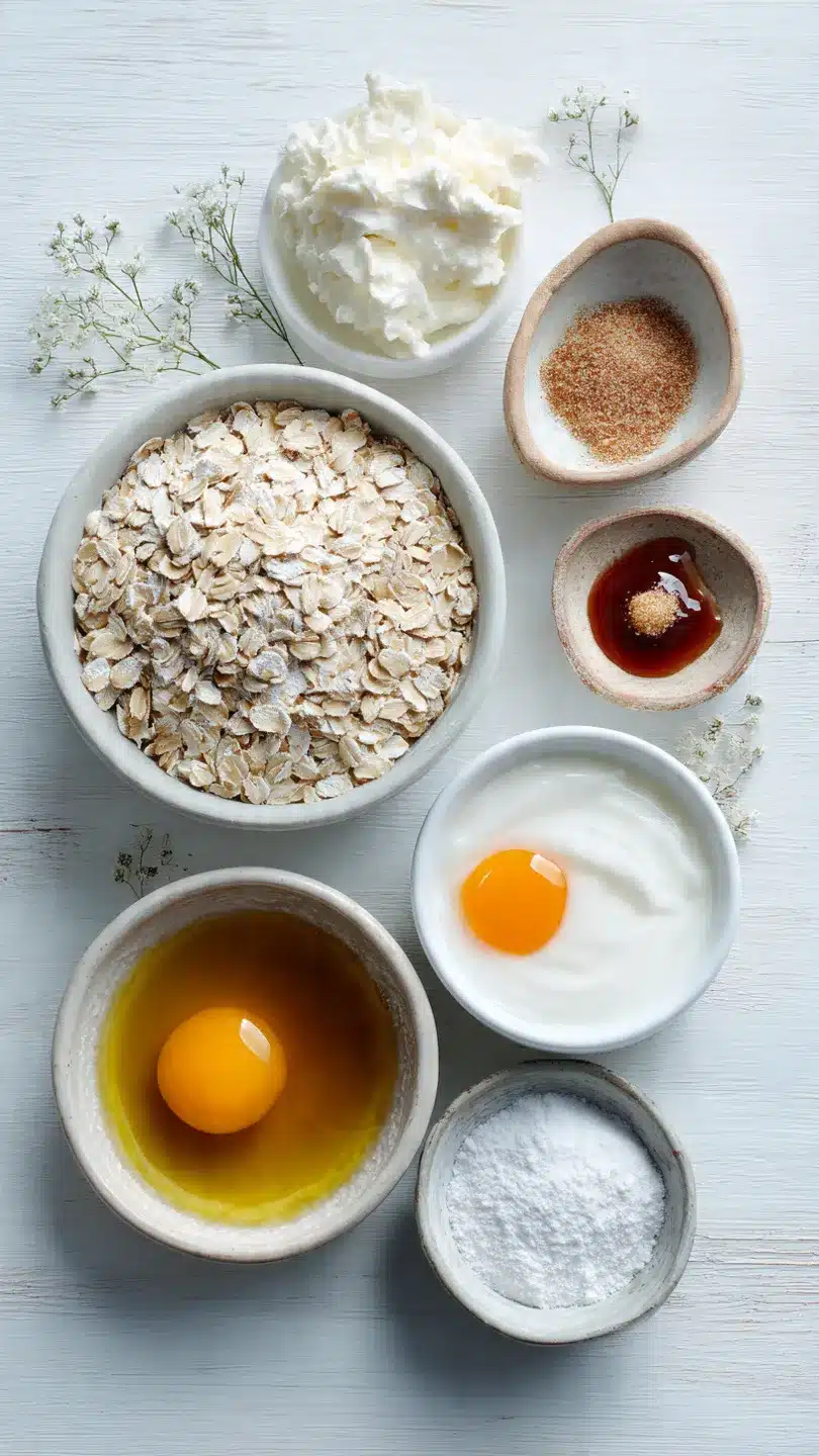 Haferflocken Joghurt Fladen