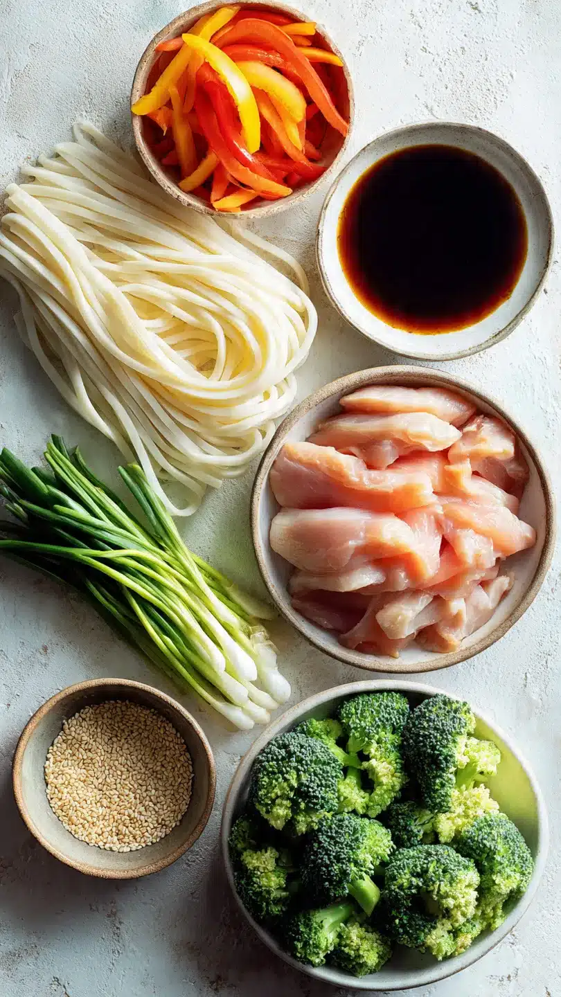 Teriyaki Udon Nudeln