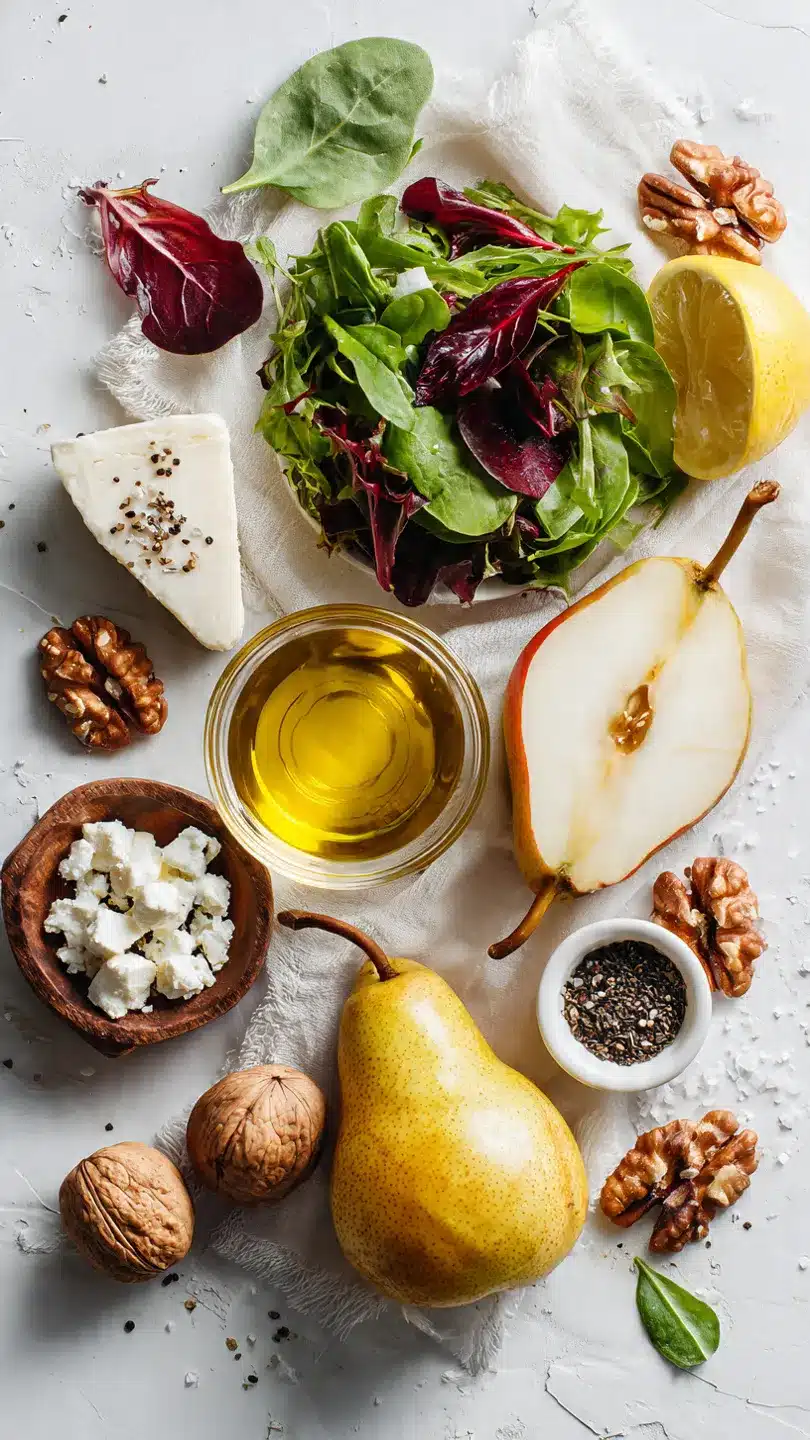 Birnensalat mit Balsamico
