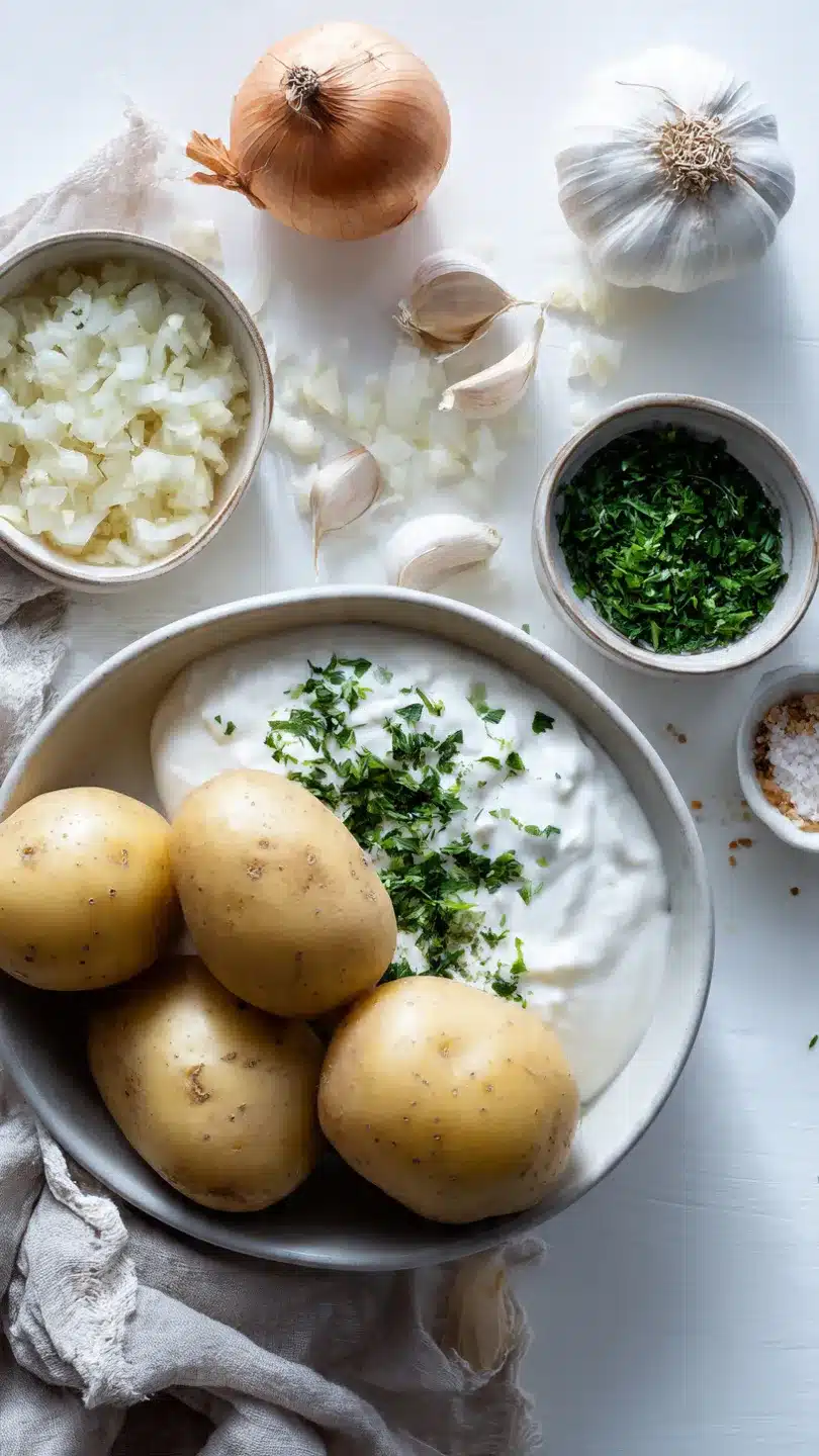 Italienische Kartoffelsuppe