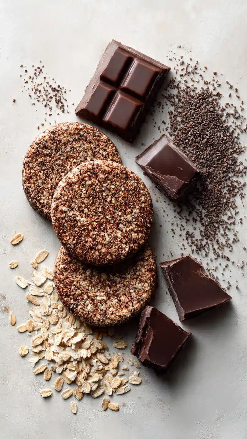 3-ZUTATEN SCHOKO-SCHOKO-Reiswaffeln