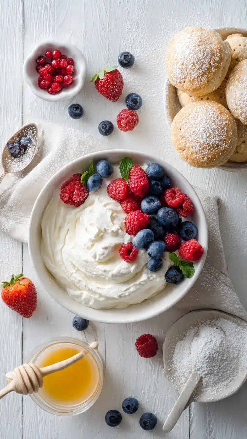 Spekulatius-Tiramisu mit Beeren