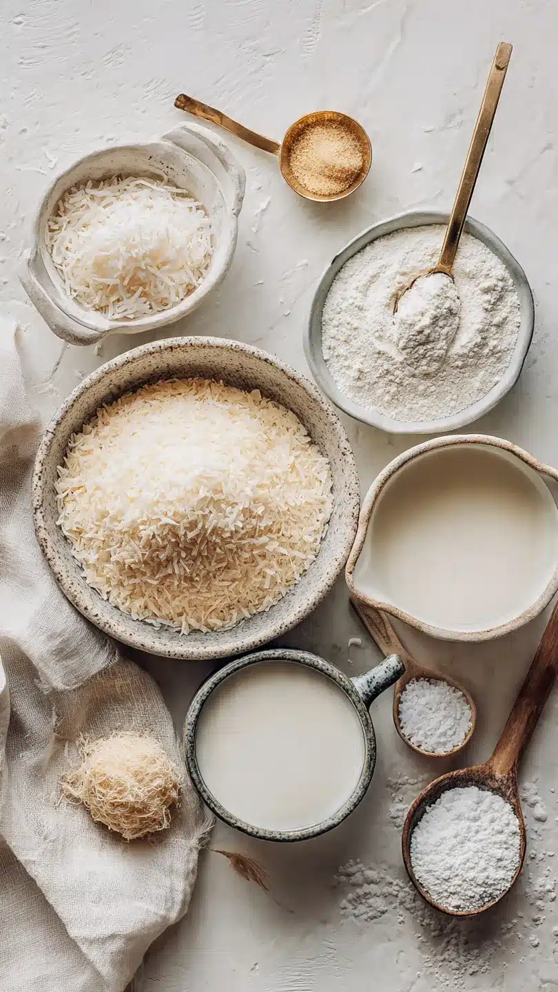 Kokosringe ohne Ei, nicht nur zu Weihnachten