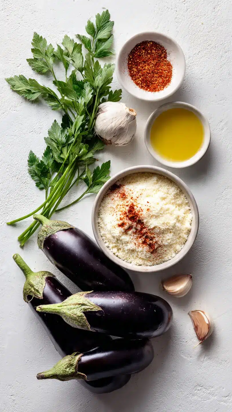 So machst du Low Carb Auberginen knusprig Airfryer