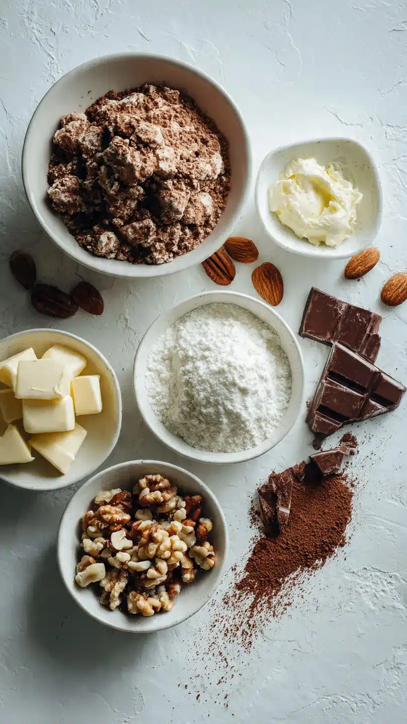 Versoffener Franz -cremige Rum-Nuss-Schnitten