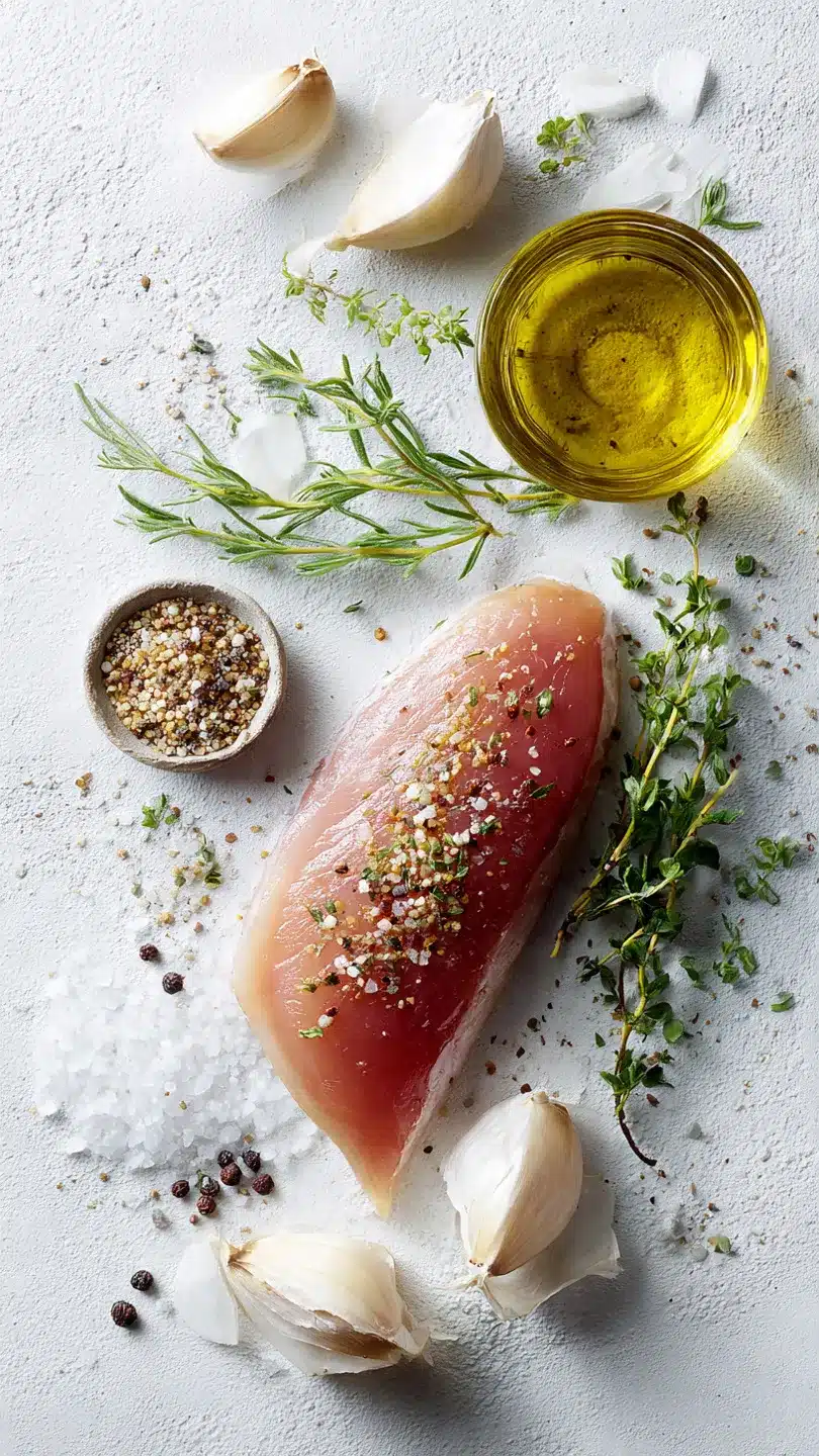 AIR FRYER KNOBLAUCH KRÄUTER TRUTHAHNBRUST