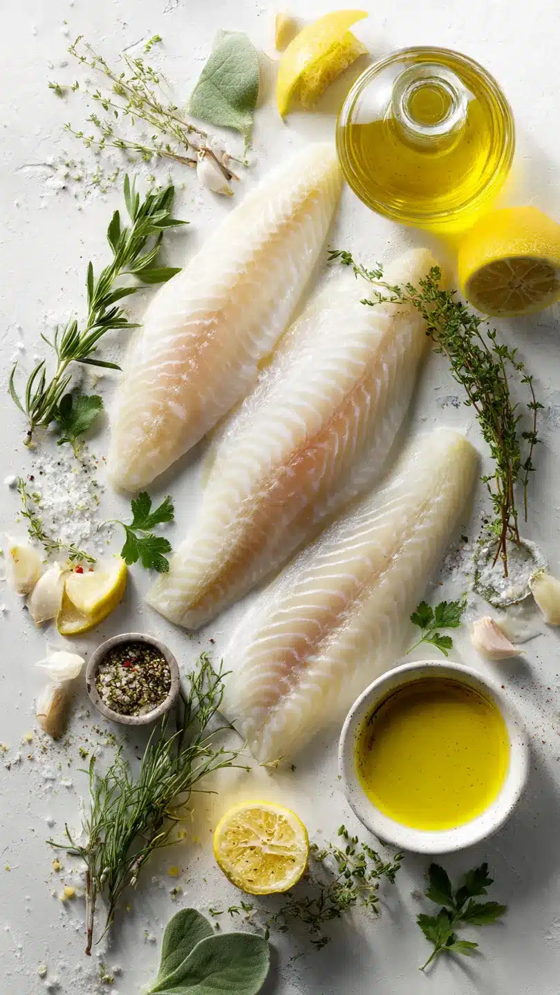 Kabeljau im Airfryer mit Kräutern