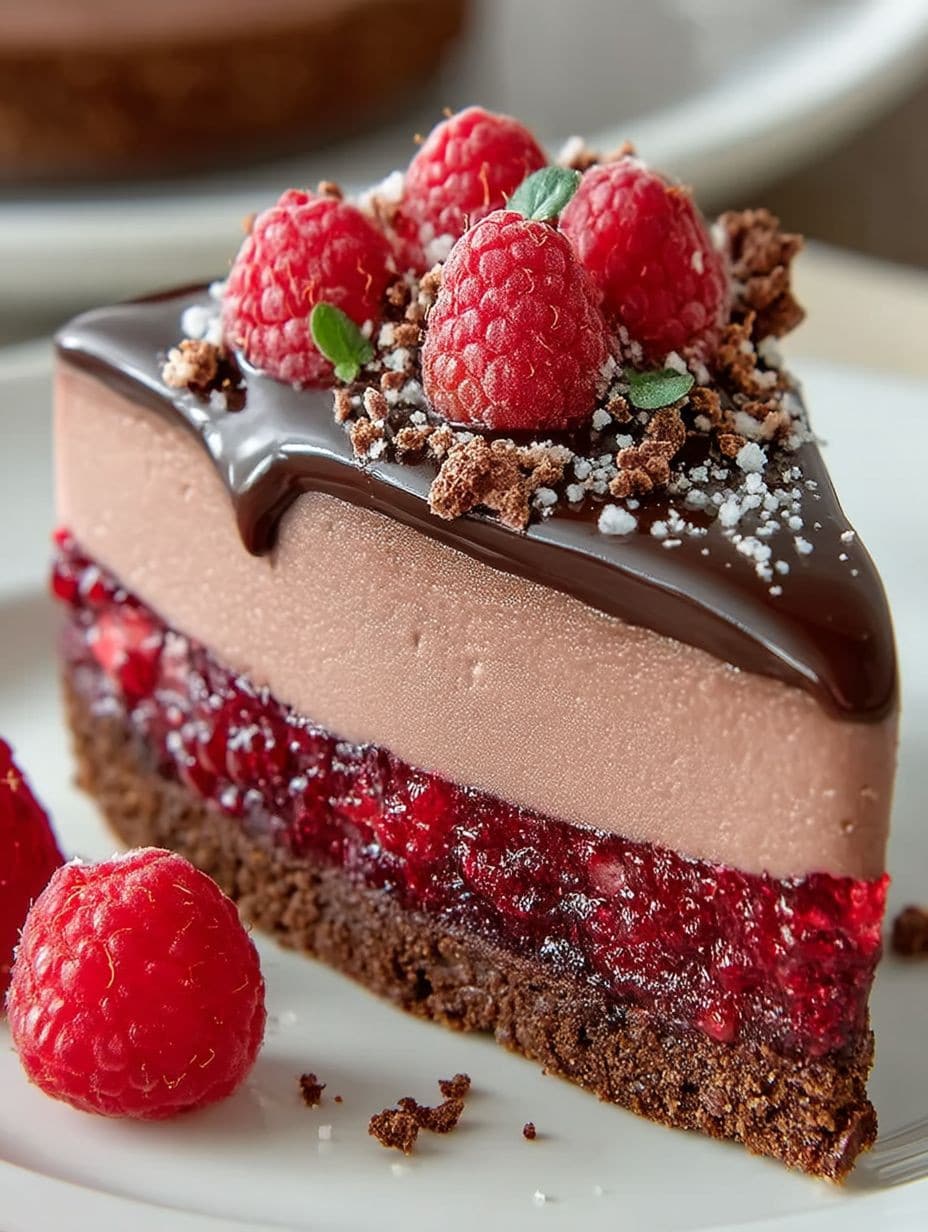 Schokoladen-Himbeer-Mousse-Torte Rezept: Einfach, Cremig & Unwiderstehlich