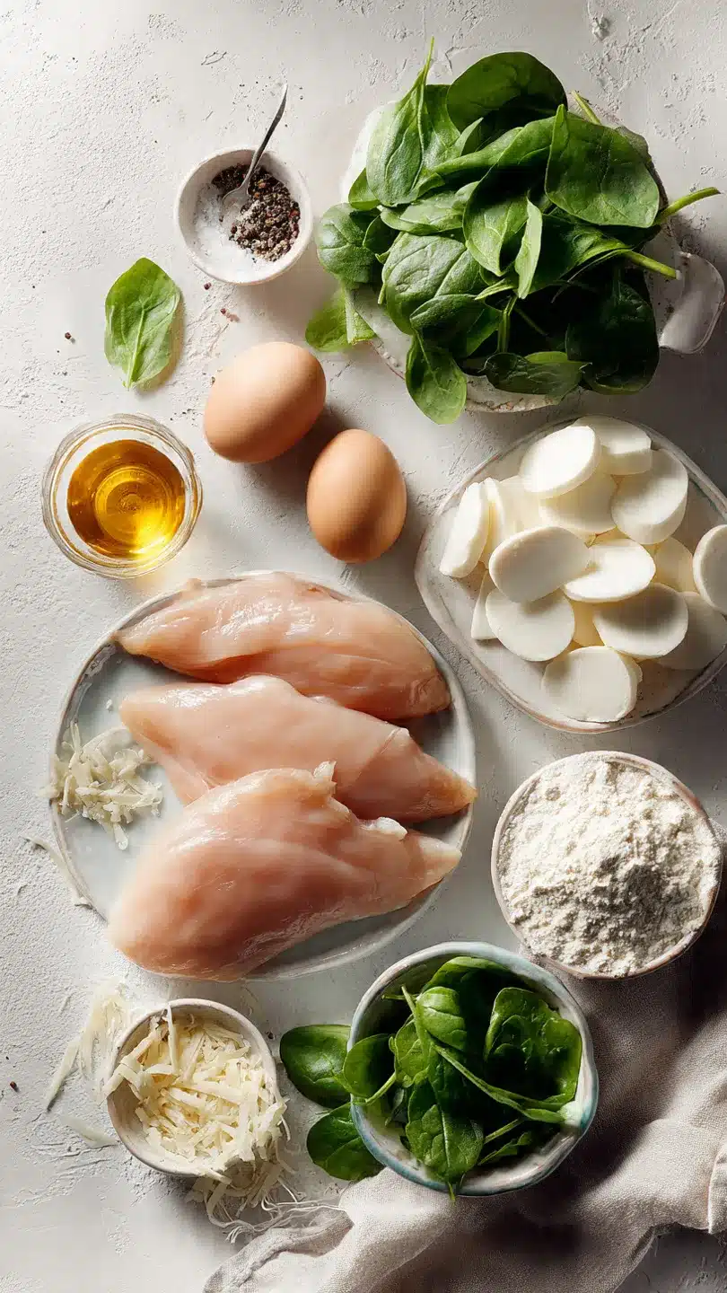 Low Carb Schinken-Mozzarella-Pancakes mit Salat