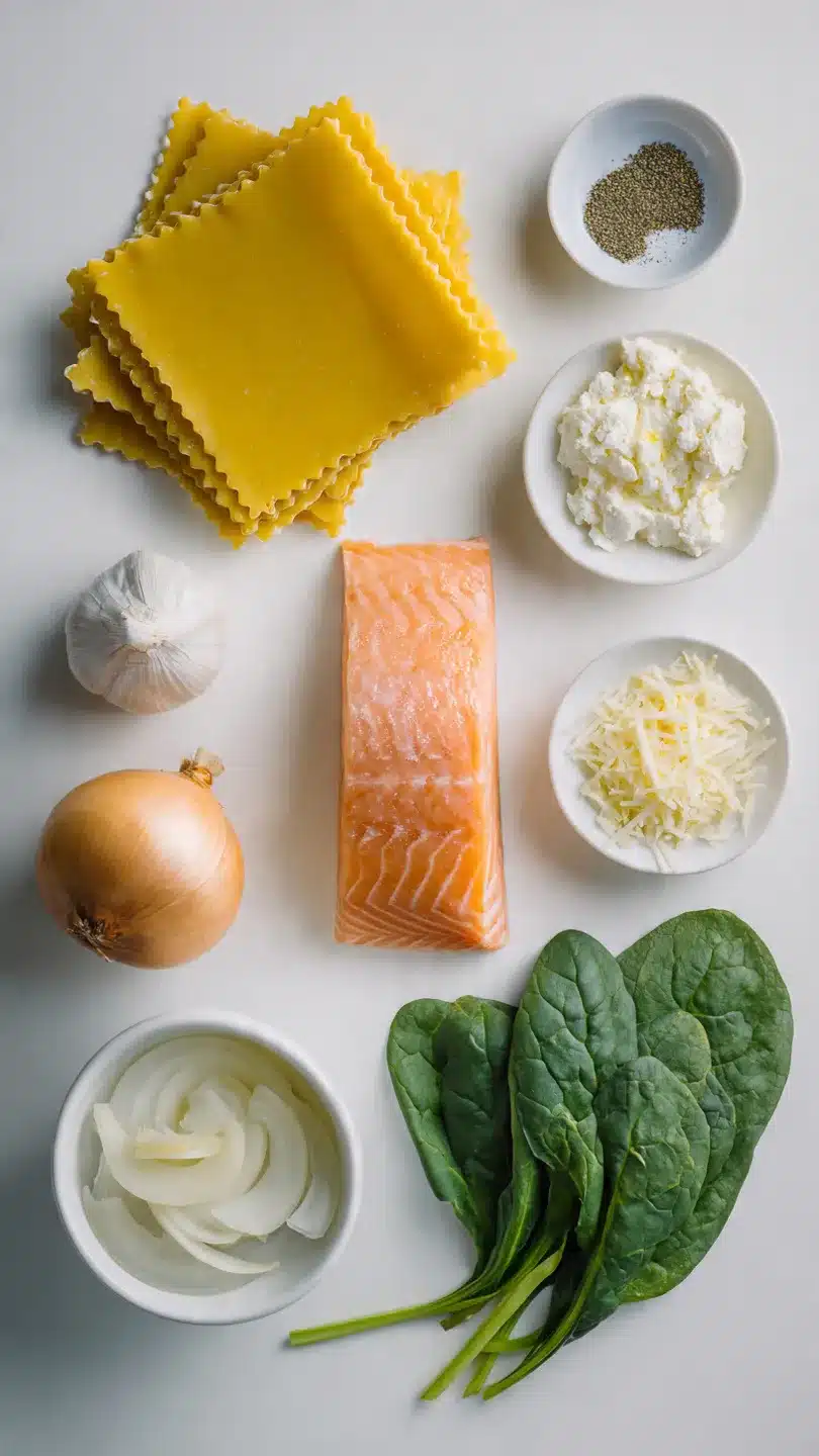 Lachs-Spinat-Lasagne Rezept