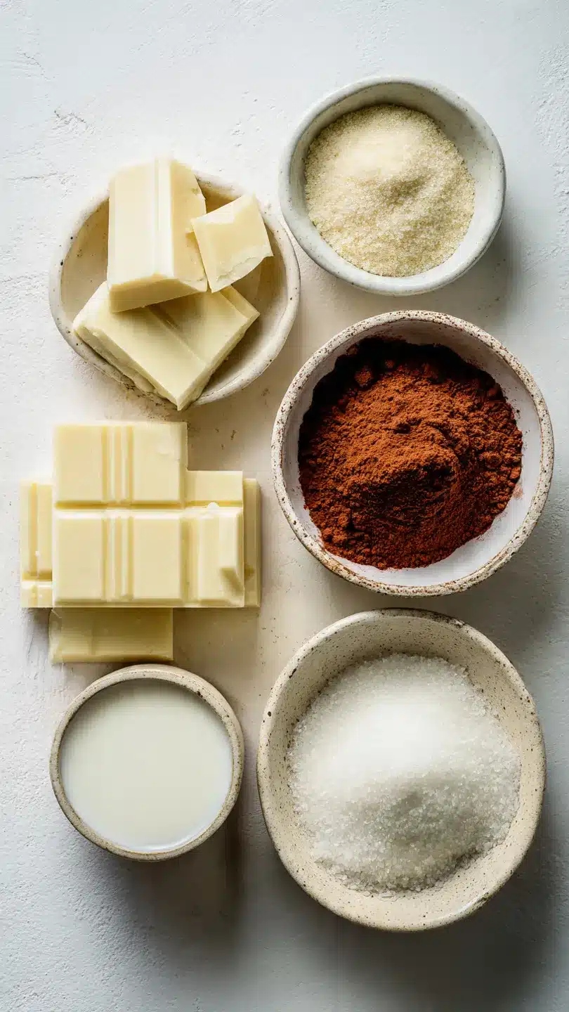 Weiße Lebkuchen-Mousse mit weißer Schokolade Rezept