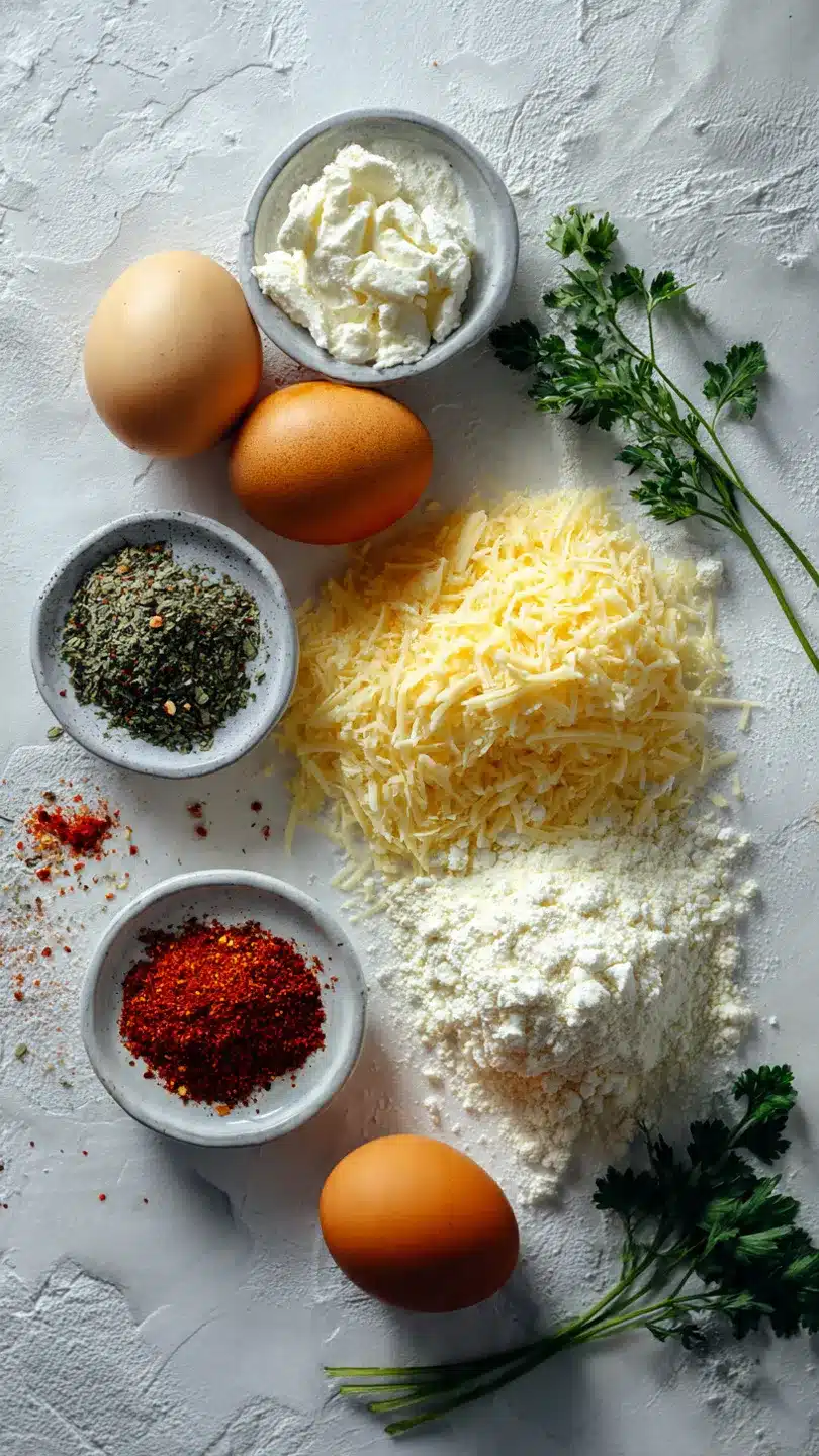 Chili-Käsebällchen Low Carb