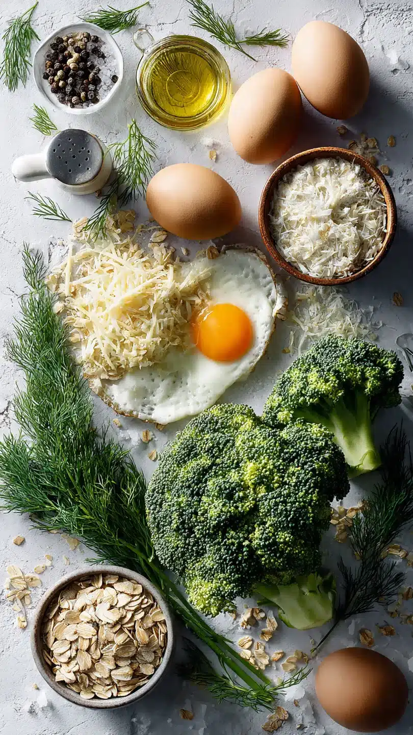 Brokkoli-Käse-Puffer zum Abnehmen