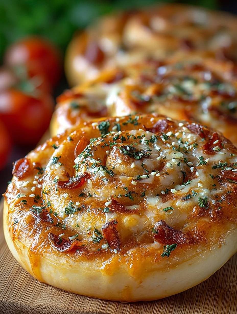 Pizzaschnecken mit Pizzateig: Blitzschnell & unwiderstehlich | Rezept