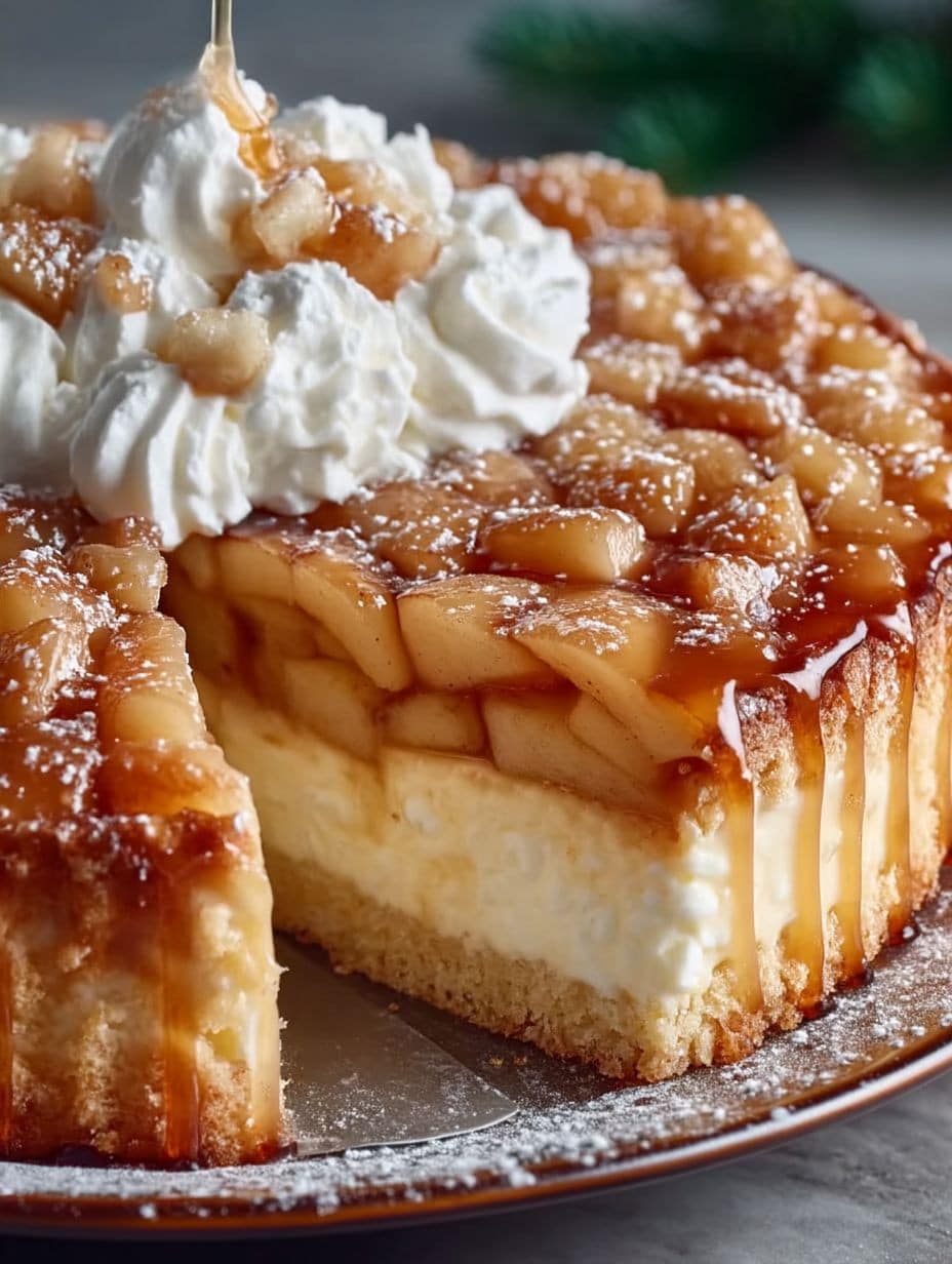 Winterapfeltorte mit Schmandcreme: Einfaches Rezept für cremigen Apfelkuchen