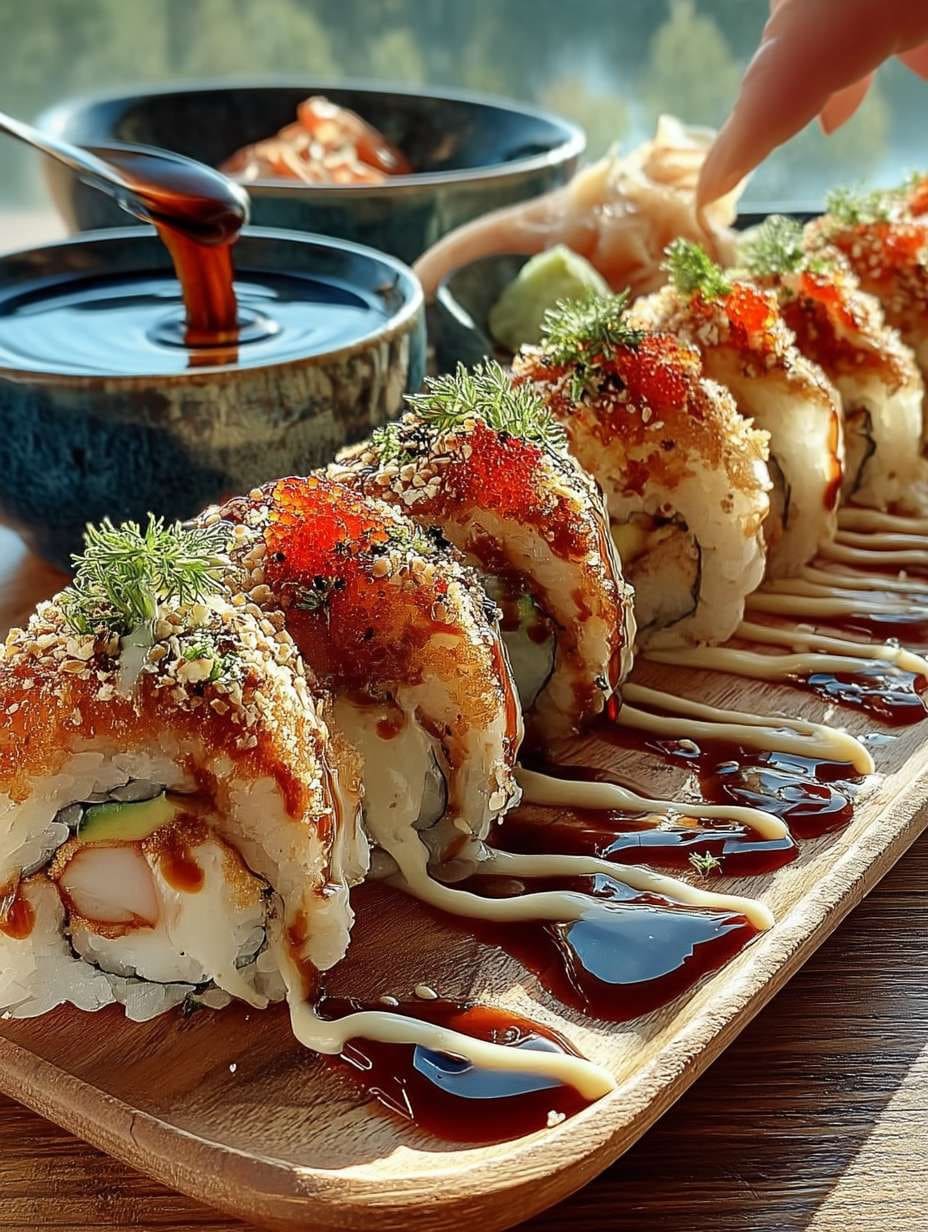 California Crunch Roll Sushi Rezept: Knusprig & einfach selber machen