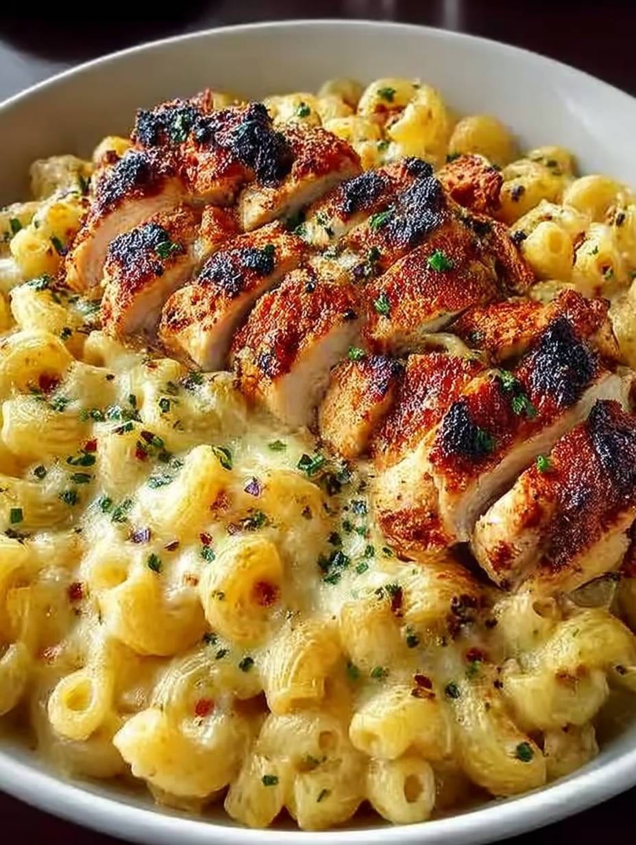Hähnchen Mac and Cheese: Cremiges Nudelgericht mit Hähnchen – Einfach & Schnell zubereitet