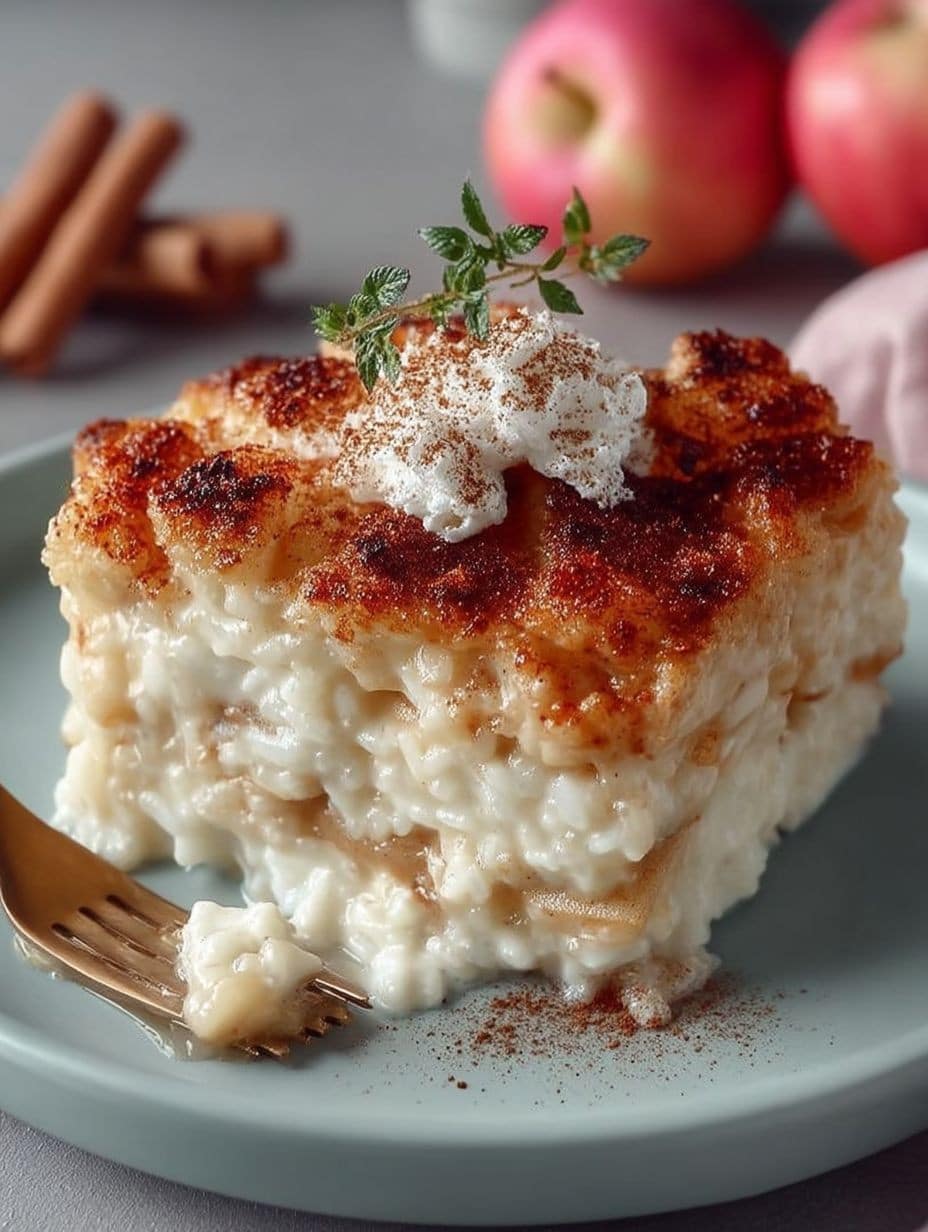 Apfel-Milchreisauflauf: Cremig, Fruchtig & Gesund – Einfaches Rezept