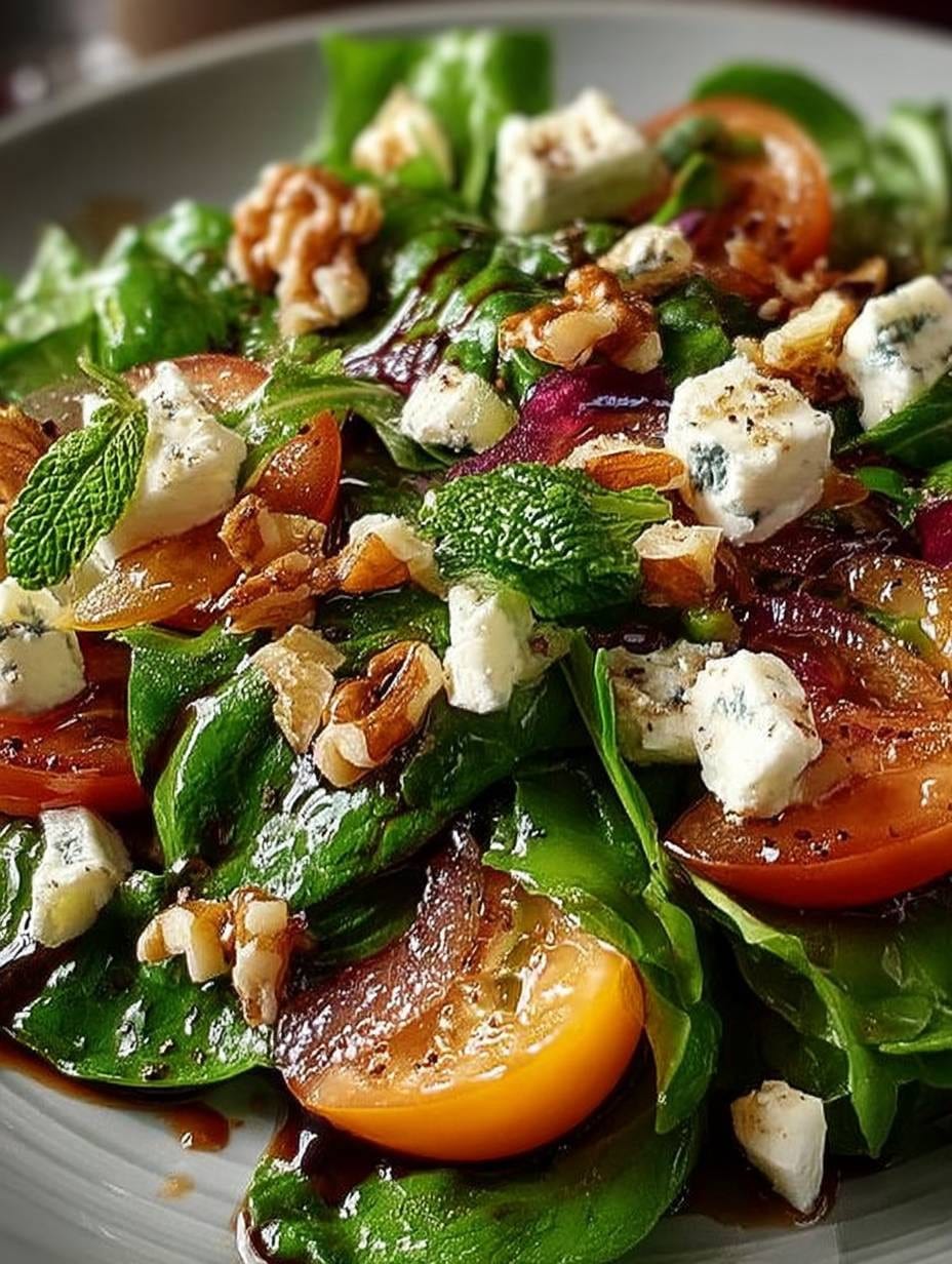 Feldsalat mit Walnüssen & Feta: Schnelles & gesundes Rezept für perfekte Beilage