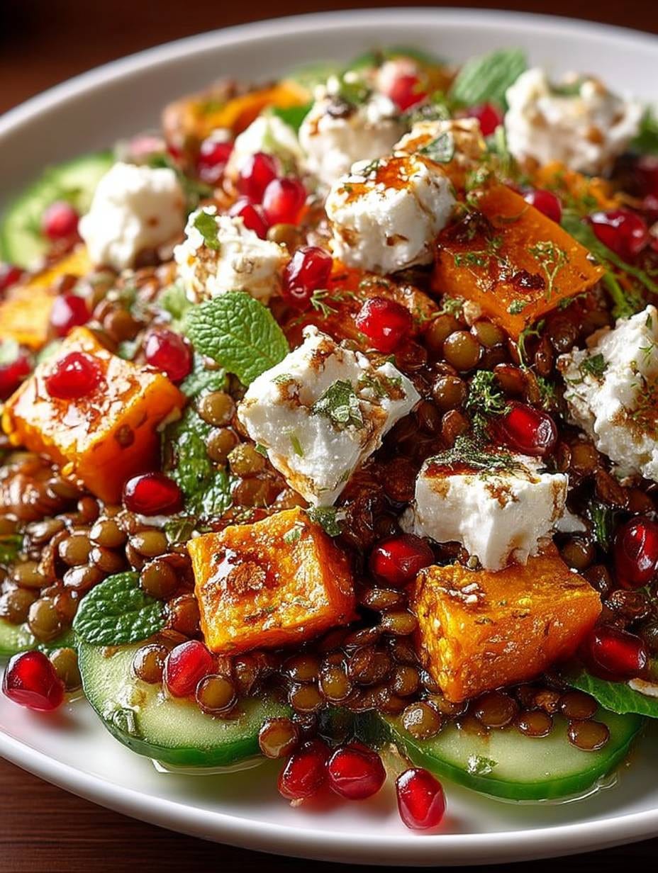 Schneller Linsensalat mit Feta: Einfaches & gesundes Rezept für Genießer