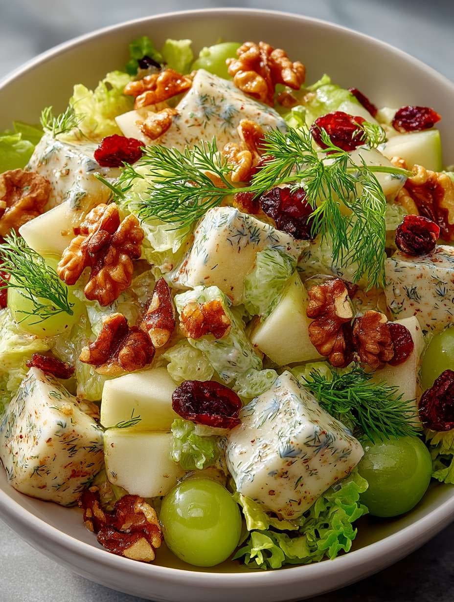 Erfrischender Waldorf-Salat: Das perfekte Rezept für jeden Anlass!