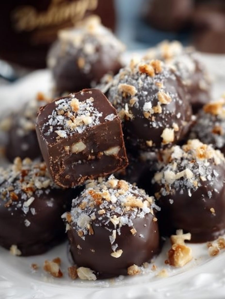 Baileys Pralinen selber machen: Einfaches Rezept mit 4 Zutaten