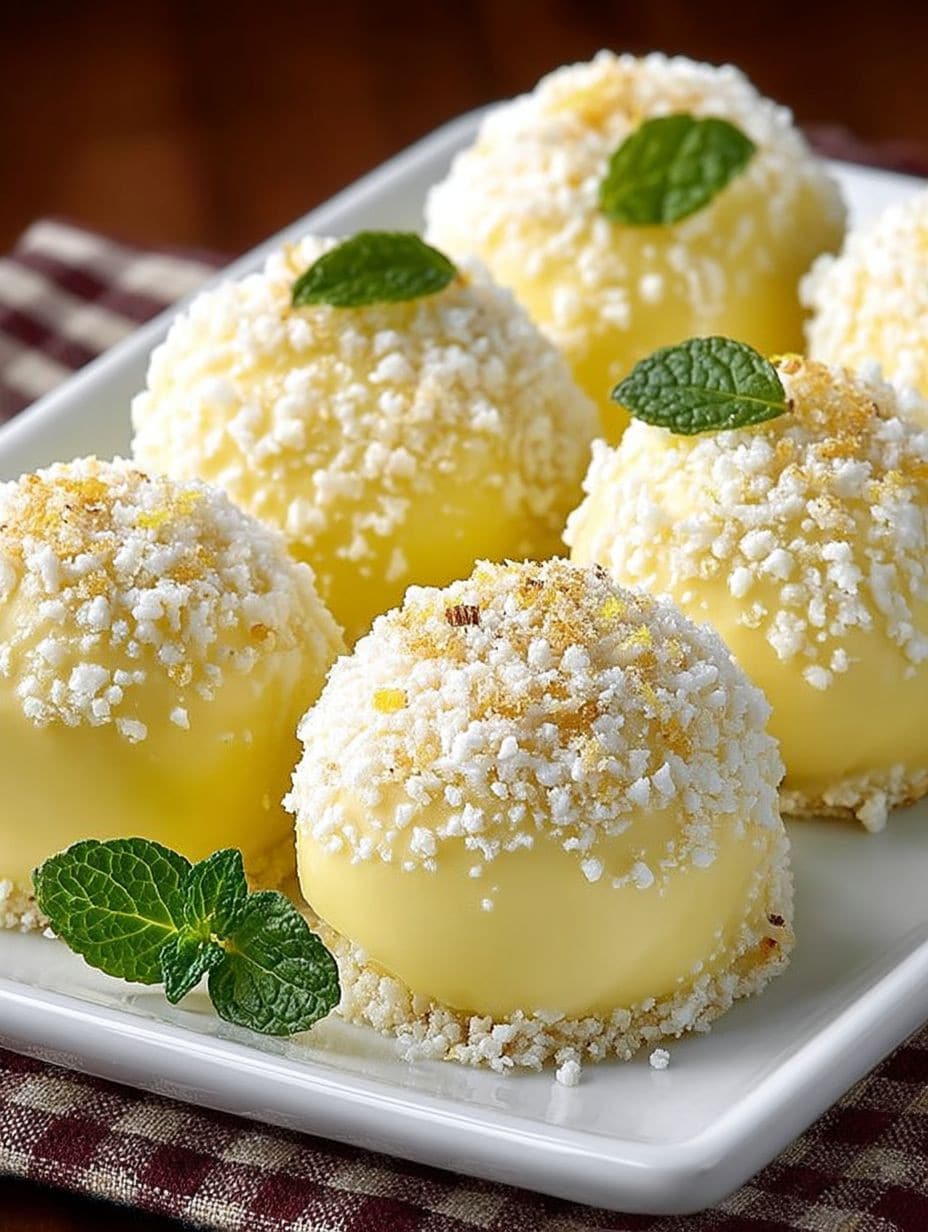 Blitzschnelle Zitronen-Pralinen: Einfach, cremig & unwiderstehlich lecker!