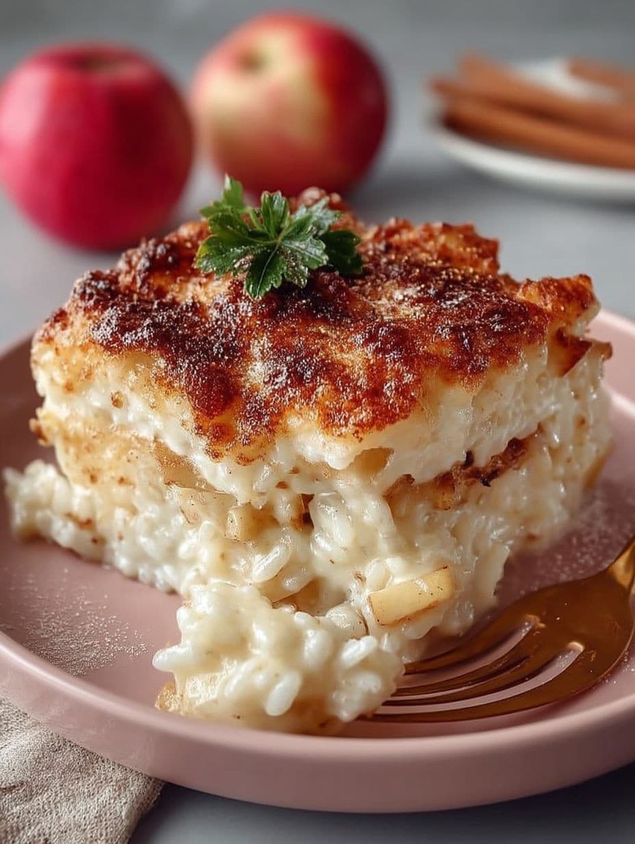 Apfel-Milchreisauflauf: Cremig, Fruchtig & Einfach Zubereitet