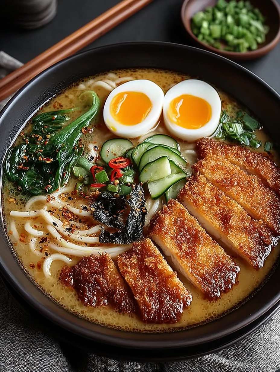 Miso Ramen mit Chicken Katsu: Besser als Takeout – Rezept & Zubereitung