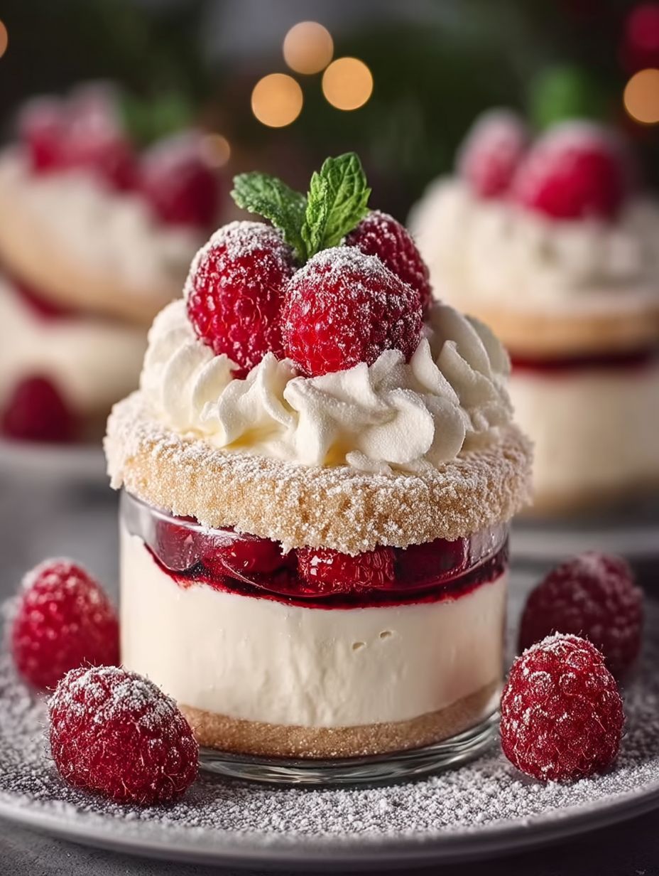 Vanillekipferl Dessert mit Himbeeren: Blitzschnelles & einfaches Rezept (vegan-option)