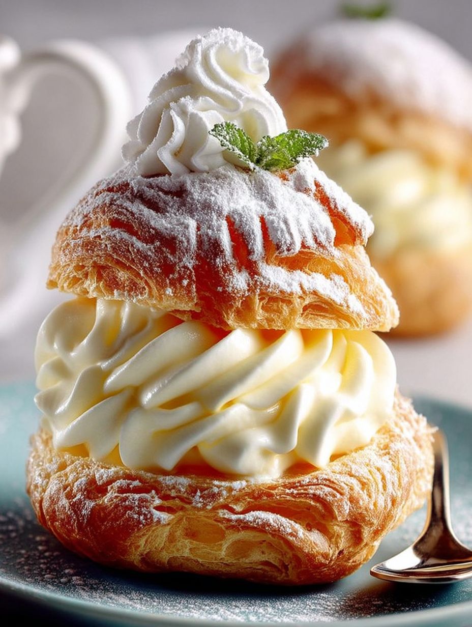 Klassische Windbeutel mit Vanille-Sahne-Füllung: Einfaches Rezept für Perfektion