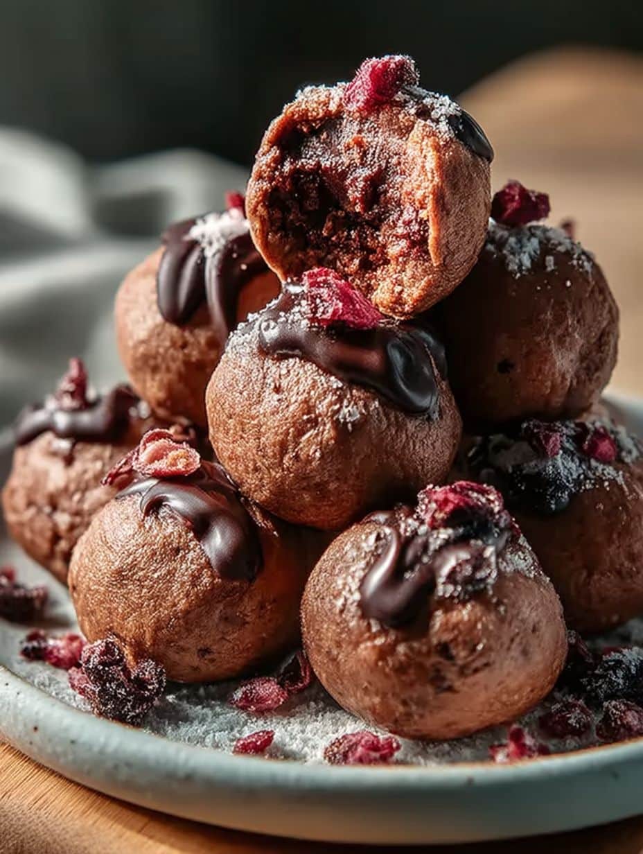 Gesunde Protein-Bällchen mit Hüttenkäse: Schnelles Rezept mit Kakao