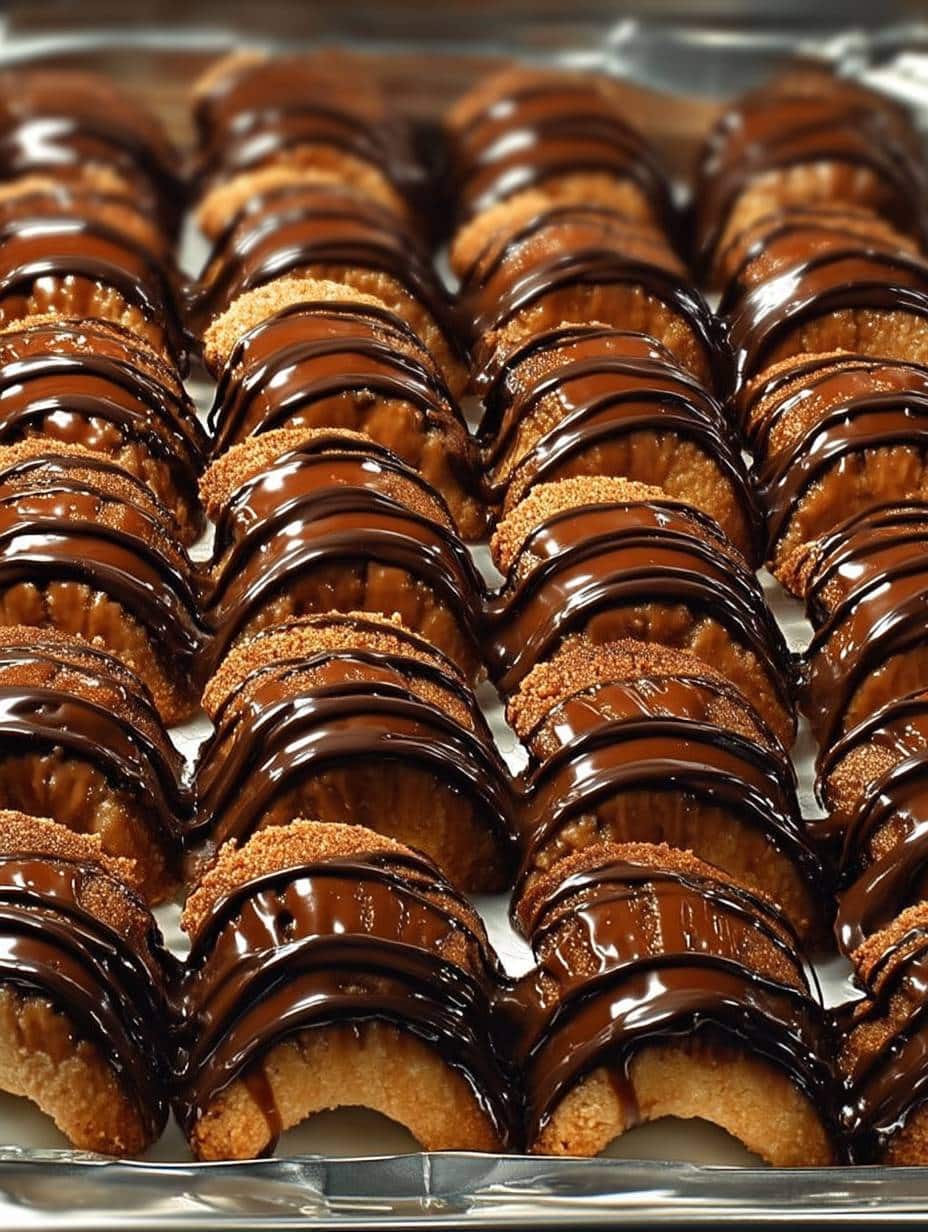 Rum-Kipferl mit Schokolade: Einfaches Rezept für zarte Weihnachtsplätzchen