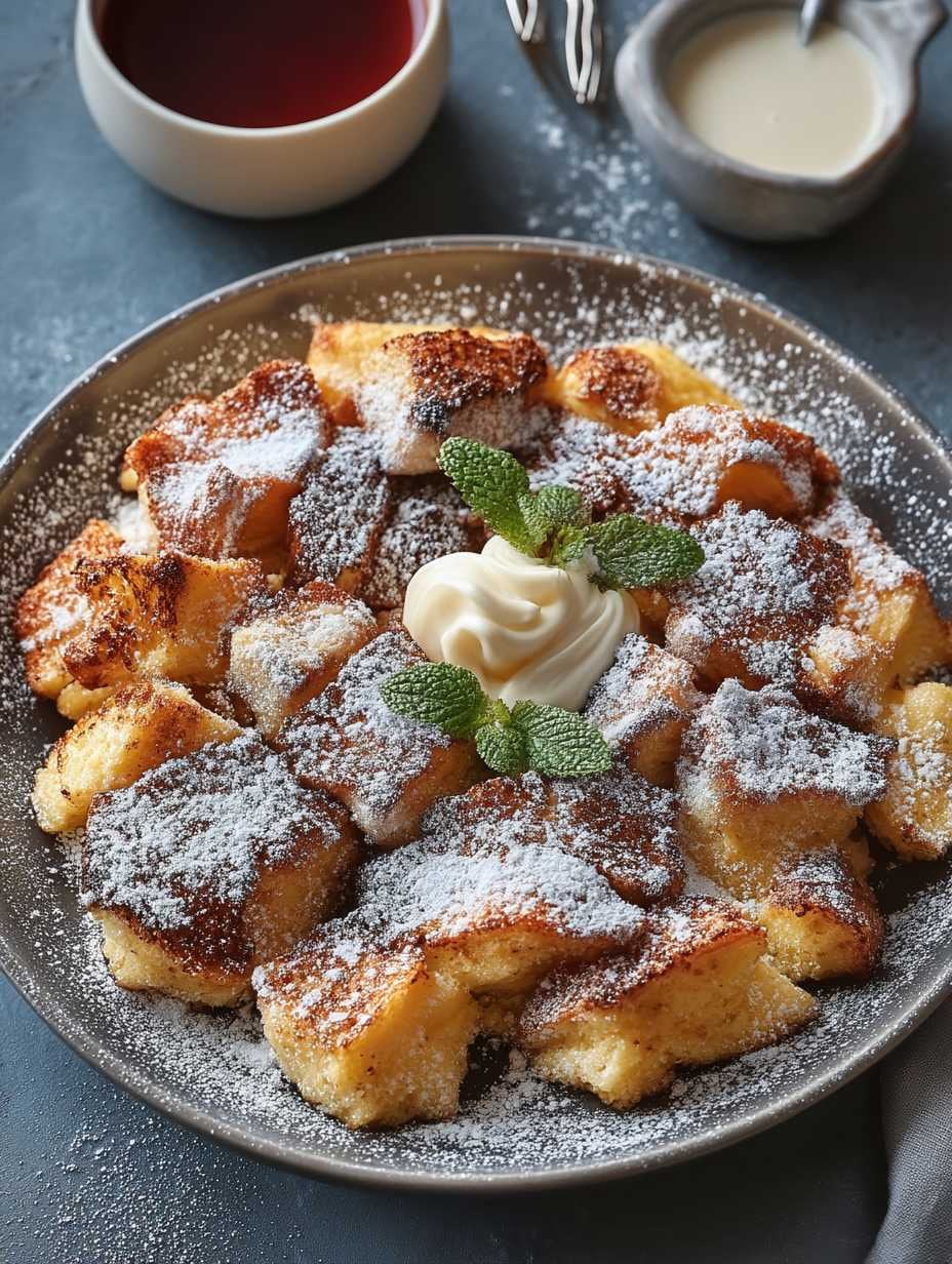 Das einfachste Kaiserschmarrn Rezept für die Heißluftfritteuse: Fluffig & Schnell